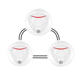[AJ-761I-3] AVINET AJ-761-I3 Pack of 03 Wireless Interlinked smoke alarm 10 years built-in battery-powered