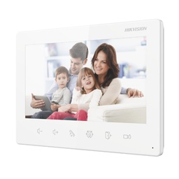 [DS-KH1200] Hikvision DS-KH1200 Moniteur  7&quot;  intérieur analogique 2 fils  Compatible DS-KIS101P