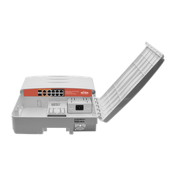 [WI-PS310GF-O] WITEK WI-PS310GF-O Switch POE Etanche IP65 Pour Exterieur 12-Port Gigabit dont 8 port POE  120W