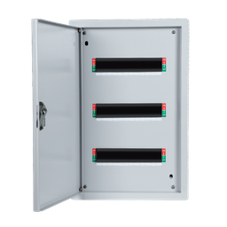 [BOX-55072] ZETA METAL BOX POUR 72 MODULES - 4 Colonnes 482/728/110