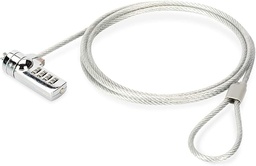 [64134] ednet Combination Security Lock cable Grey, Silver 1.5 m for Laptop