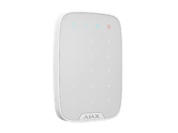 [38253.83.WH1] Ajax Keypad-W, Clavier tactile sans fil, blanc, Batterie : AAA batteries