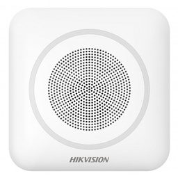 [DS-PS1-II-WE] HIKVISION DS-PS1-II-WE sirène-Interphone intérieure sans fil 110 décibels pour alarme Hikvision AX PRO