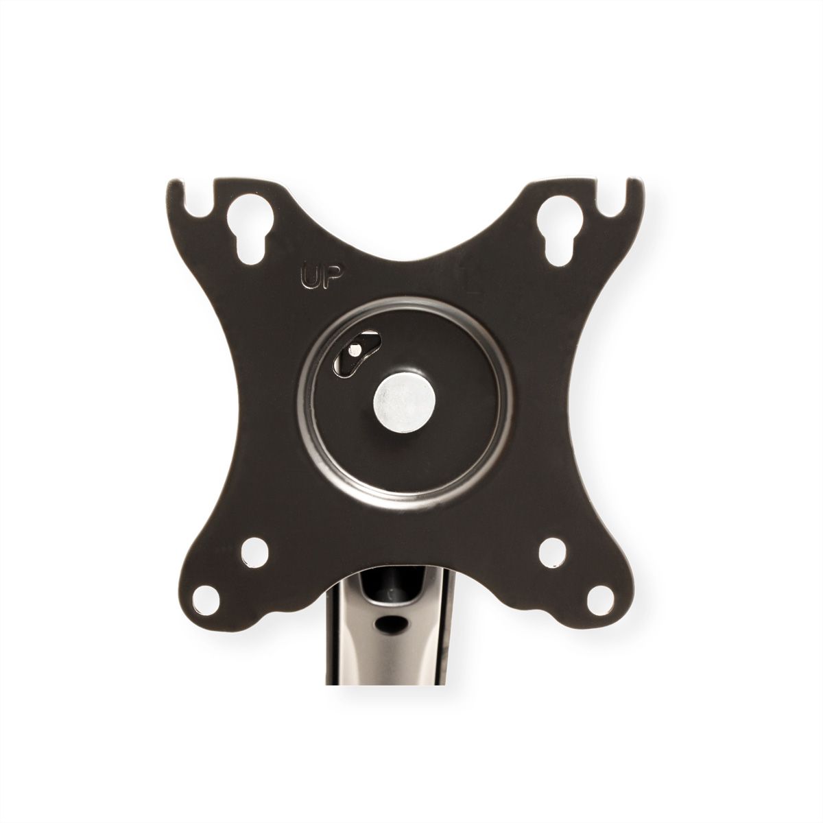 VALUE LCD Monitor Stand Pneumatic, Desk Clamp, Pivot, black, 2 Joints