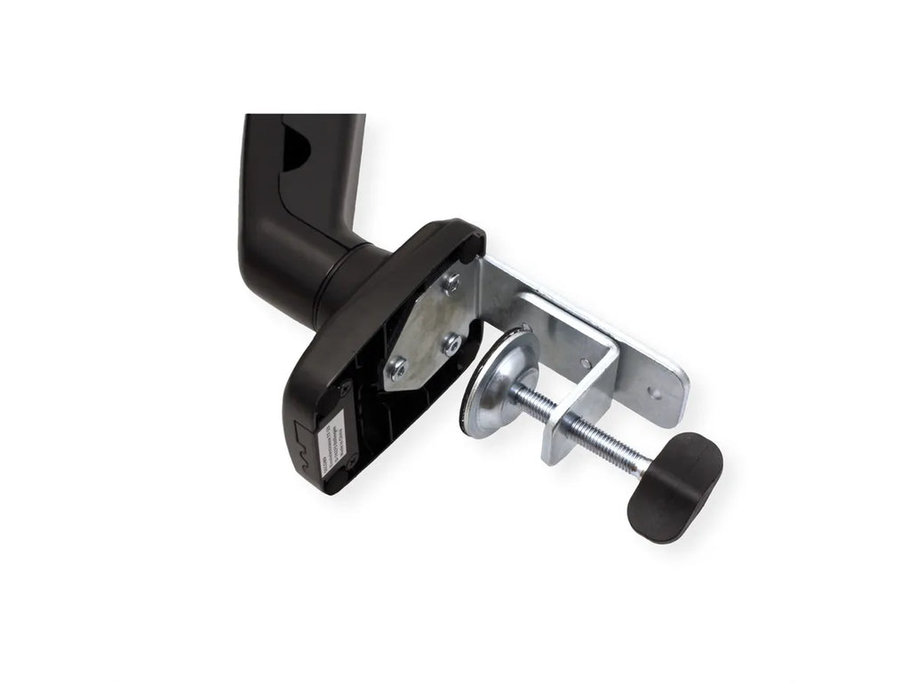 VALUE LCD Monitor Stand Pneumatic, Desk Clamp, Pivot, black, 2 Joints
