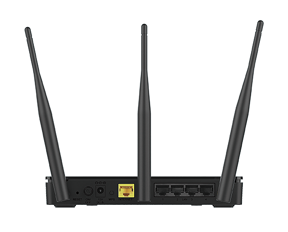 D-Link DIR-809 Wireless AC750 Dual Band 10/100 Router 3x Antenne