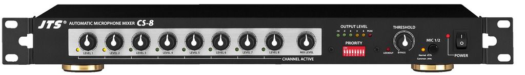 CS-8 Mixeur microphone 8 canaux automatique