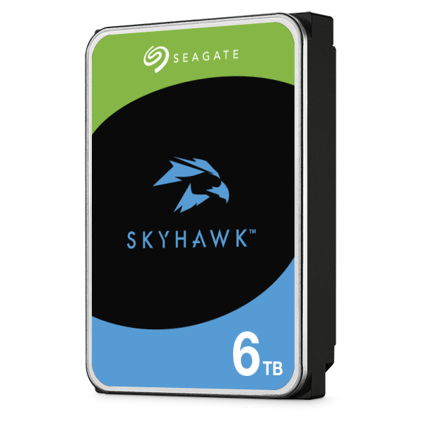 SEAGATE Surv. Skyhawk 6 TB HDD Interface SATA 6 GB/s Special Surveillance