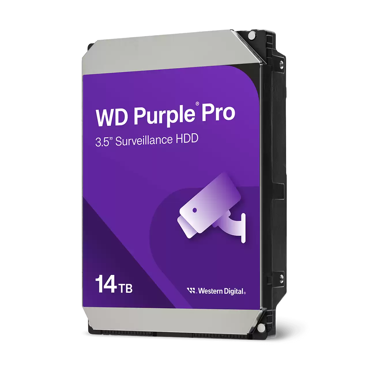WD Purple HDD 14TB - 7200RPM Interface SATA 6 GB/s Special Surveillance